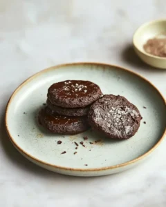 Fudgy Chocolate Biscuits