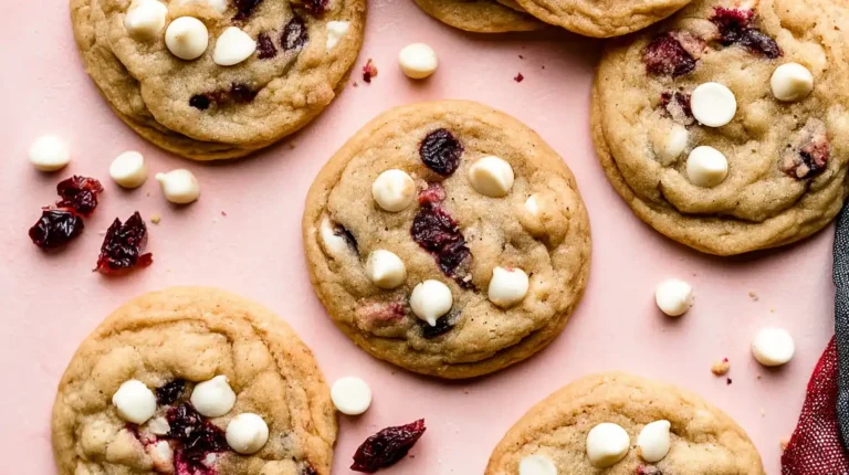 Delicious Cranberry White Chocolate Cookies Cranberry White Chocolate Cookies Chewy