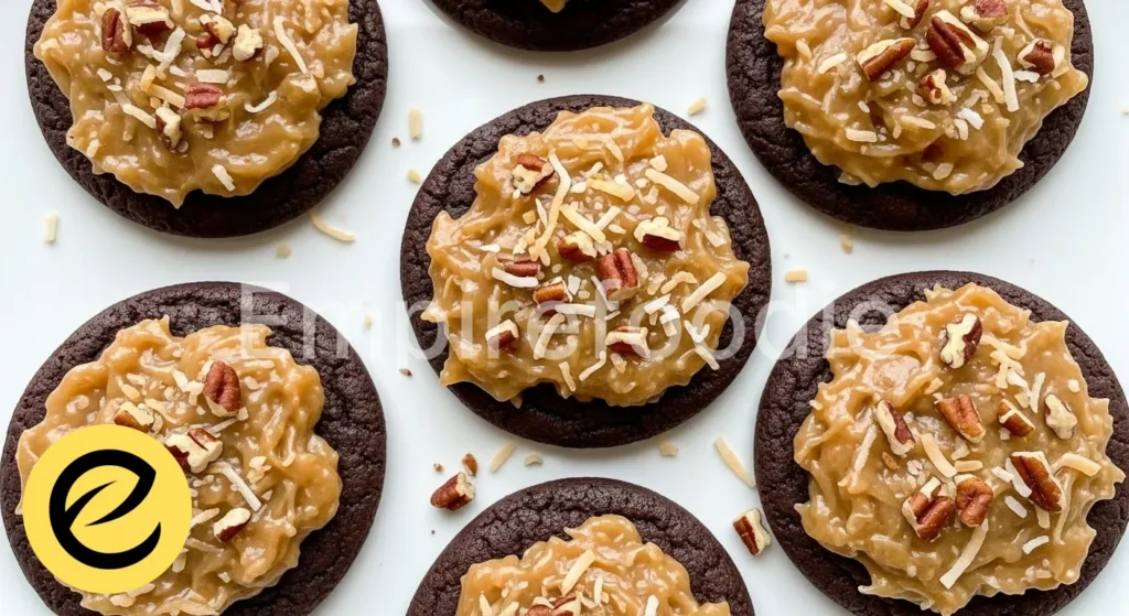 german chocolate cookies