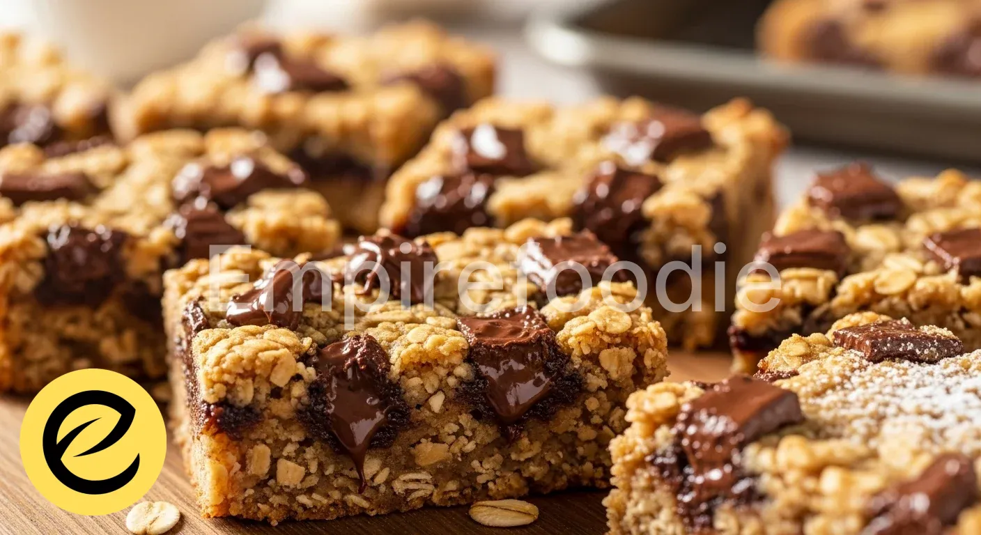 oatmeal chocolate bars