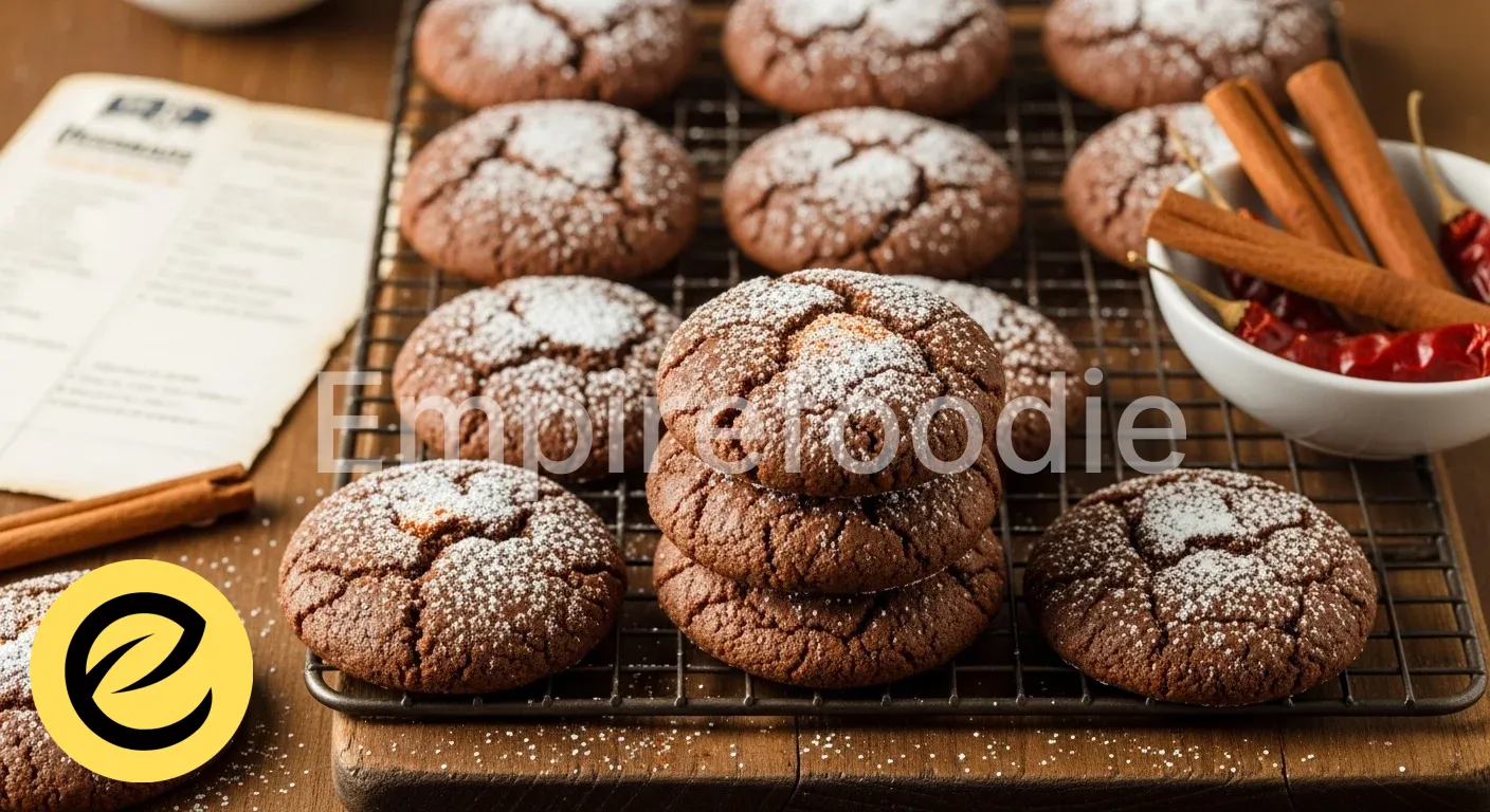 mexican hot chocolate cookies