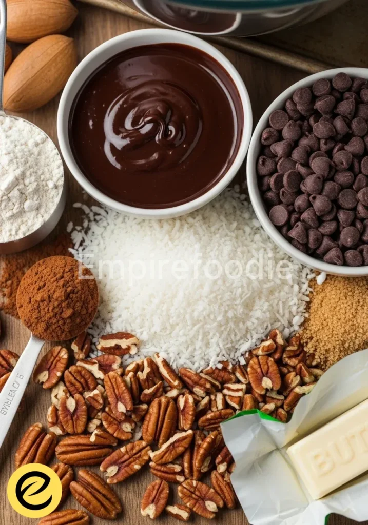 german chocolate cookies