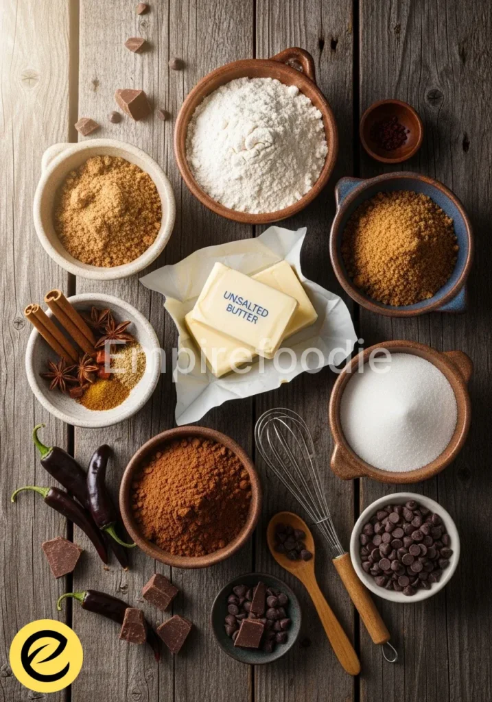 mexican hot chocolate cookies