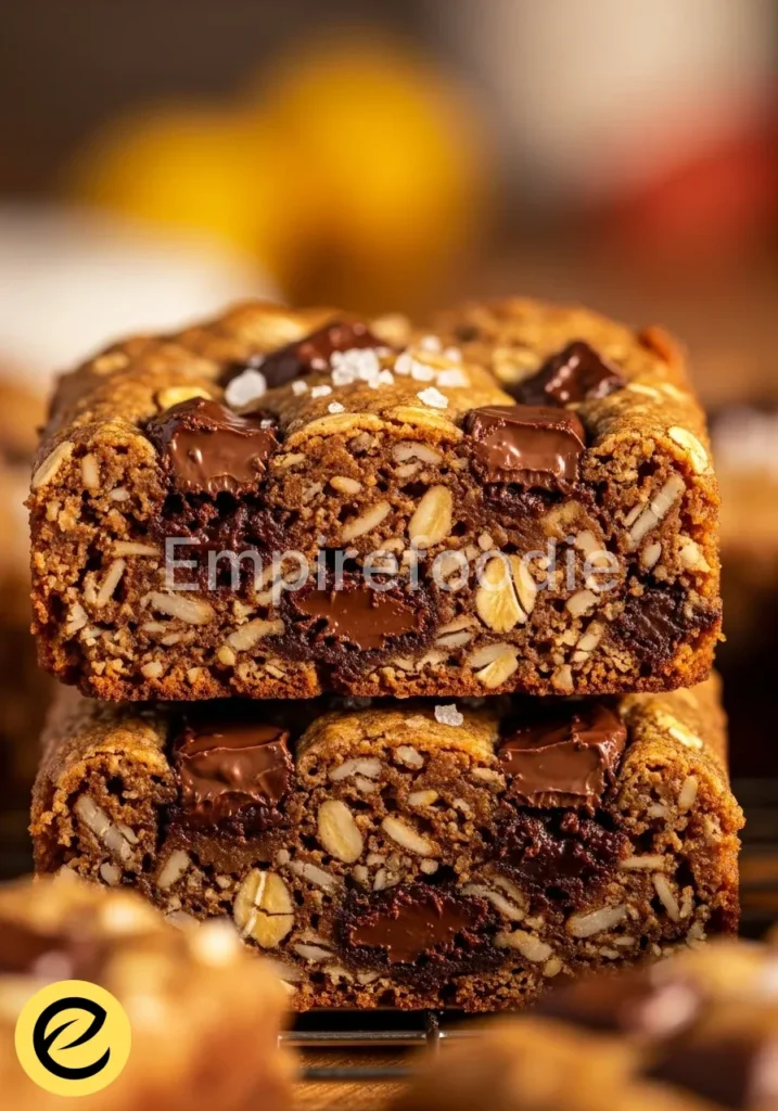 oatmeal chocolate bars