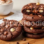 triple chocolate cookies