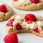 raspberry white chocolate cookies