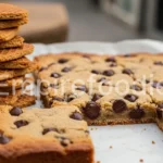 chocolate chip cookie bars