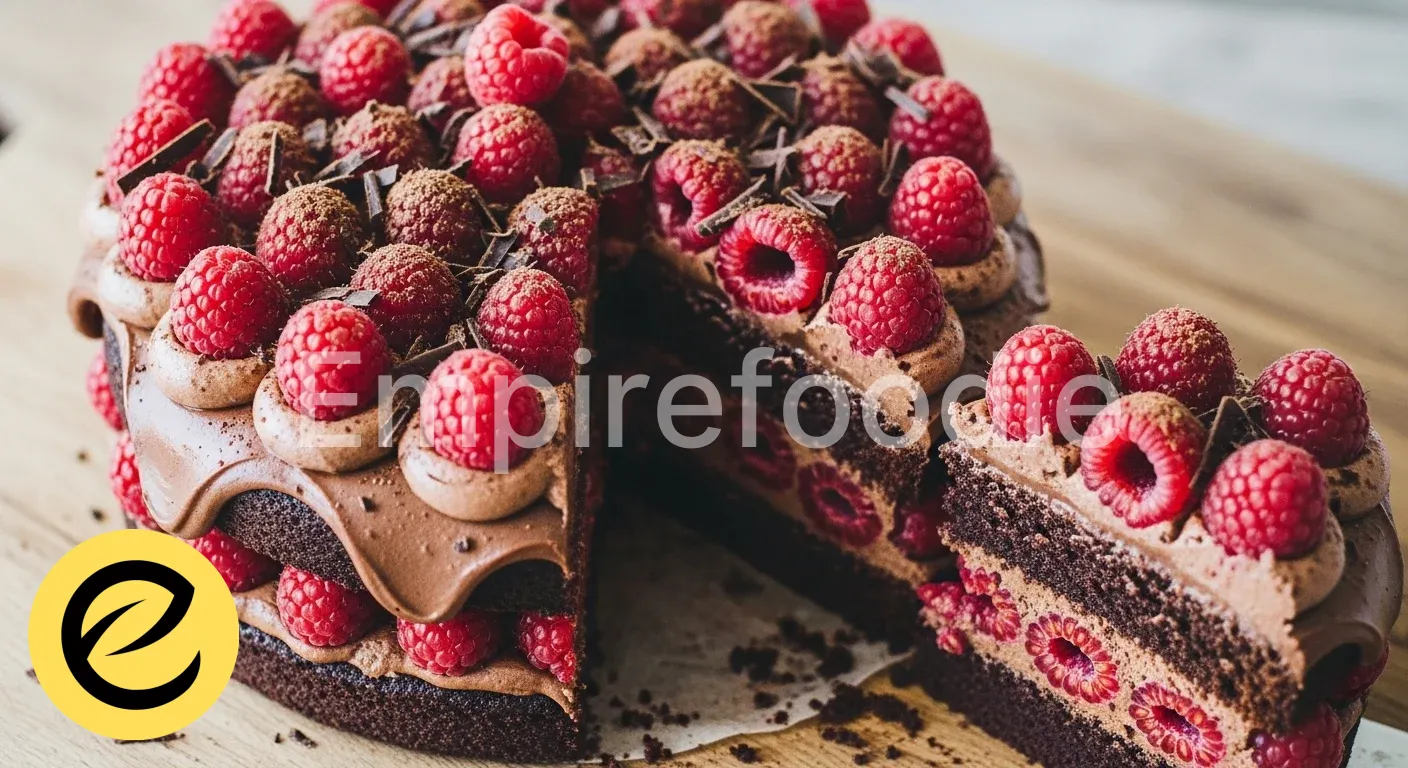 raspberry chocolate cake