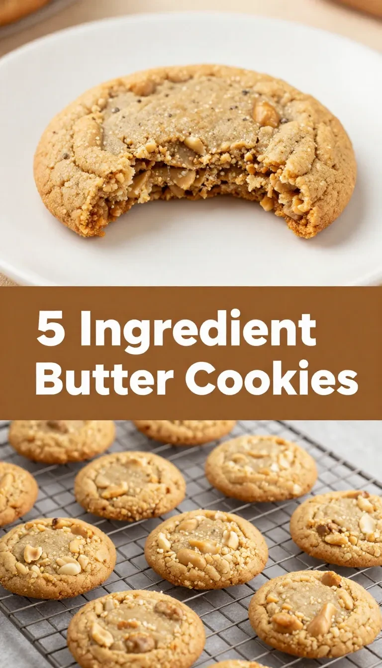 A close-up of freshly baked peanut butter cookies on a cooling rack.