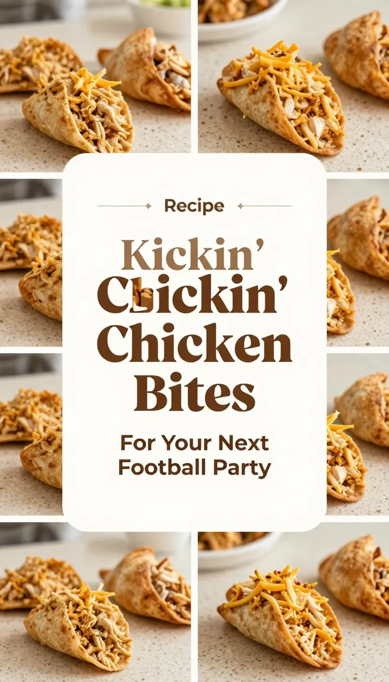 A platter of crispy spicy chicken bites garnished with parsley and served with dipping sauce for game day.