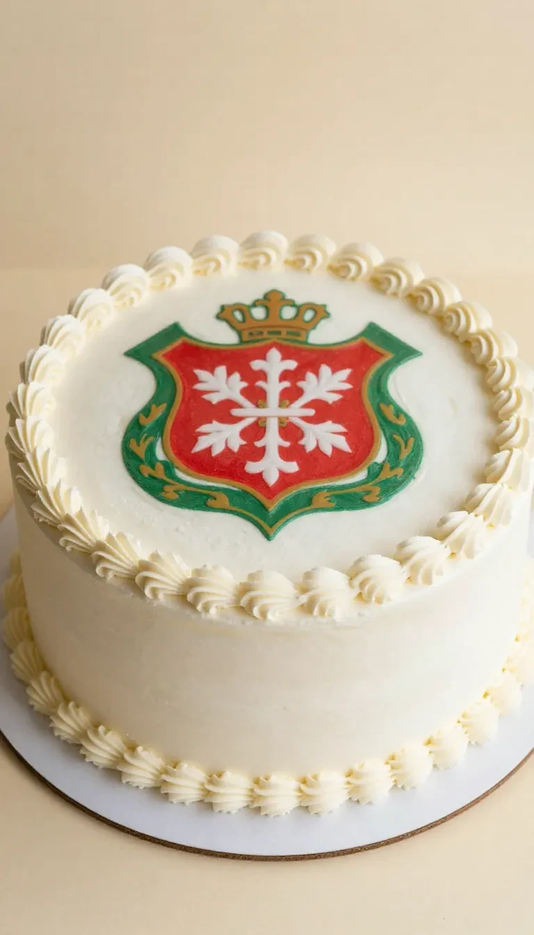 Liverpool FC Victoria sponge cake decorated with red and white icing and a football club theme