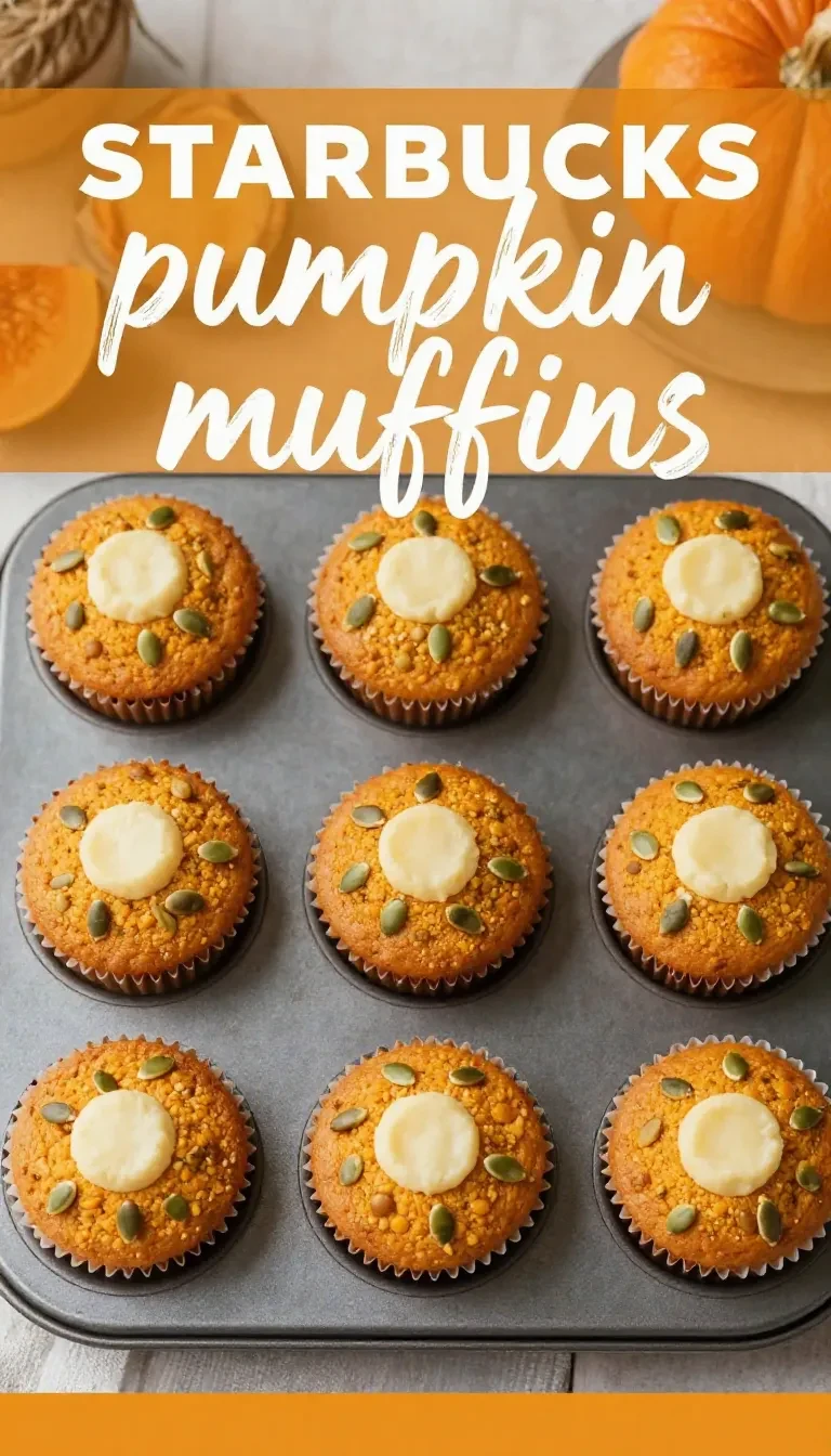 Homemade Starbucks-style pumpkin muffins topped with crumbly streusel on a white plate